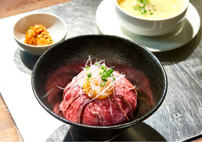 和牛ローストビーフ丼